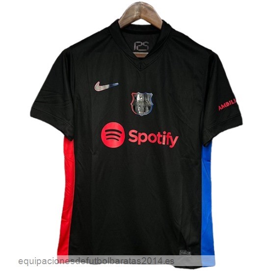 Nuevo Tailandia 2ª Camiseta Barcelona 24/25 Negro Rojo Baratas
